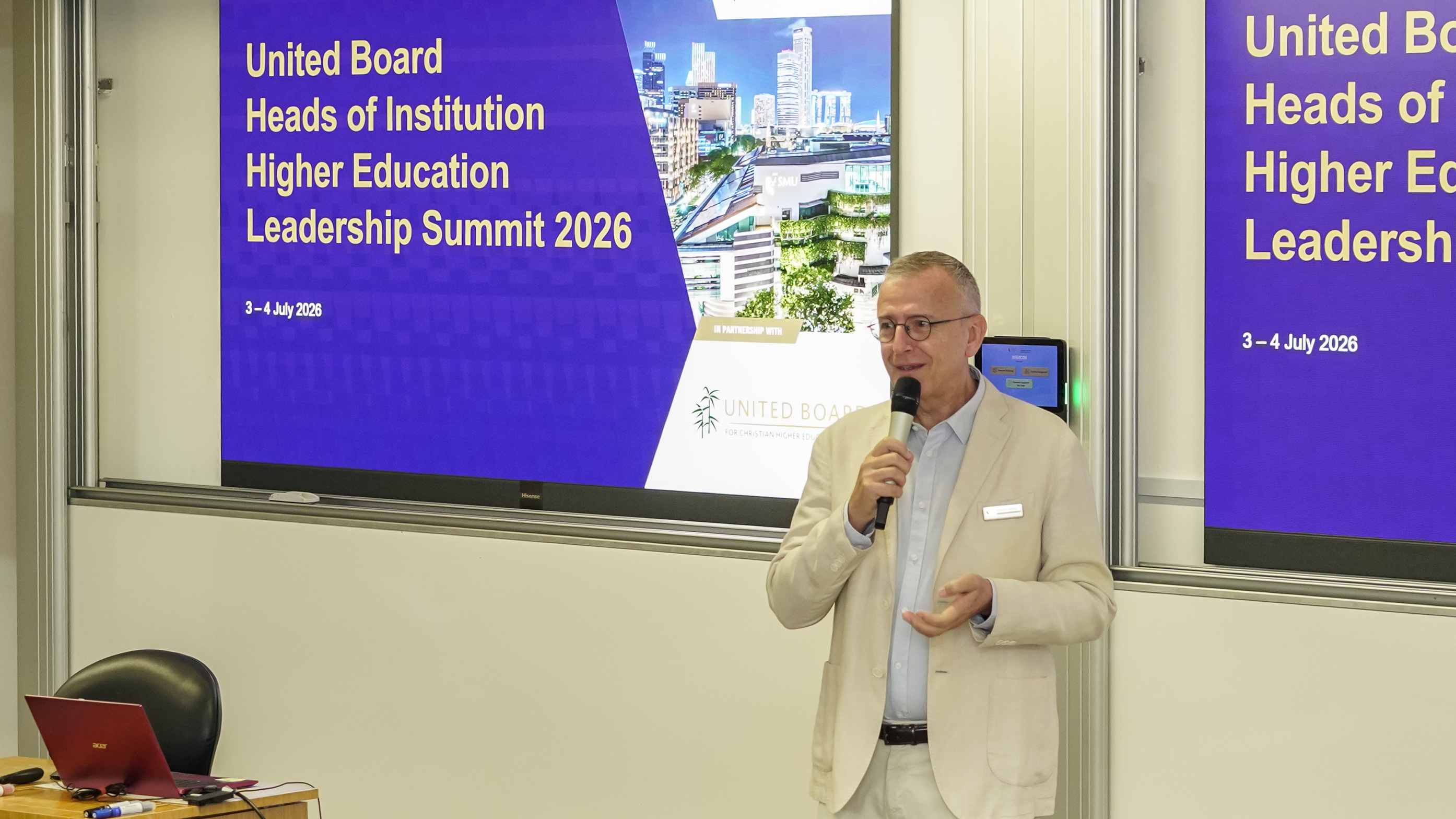 The series commenced with the Heads of Institution Higher Education Leadership Summit 2026 on 3 to 4 July, which was directed by François Bogacz, Head of Learning and Innovation at SMU ExD.