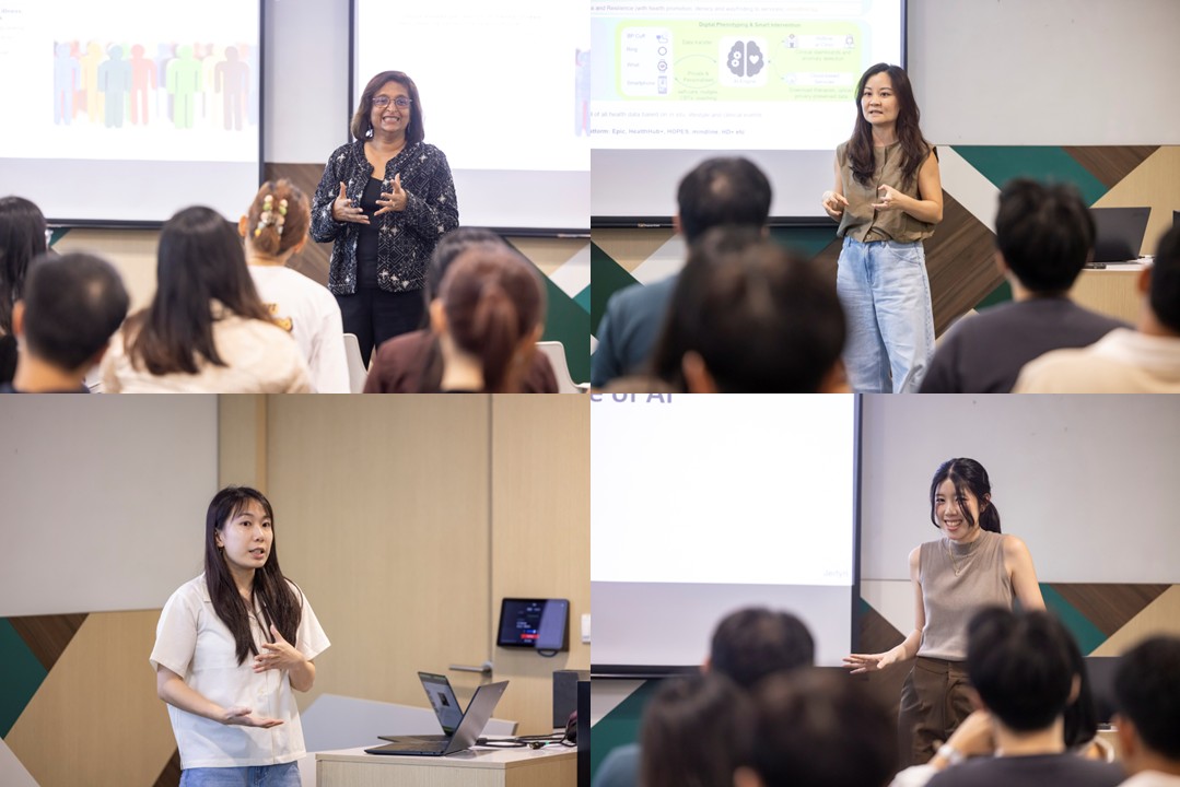 Panel speakers shared their expert insights on navigating mental health in the digital age