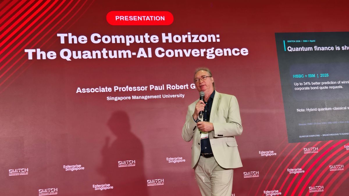 Associate Professor Paul Griffin presenting at SWITCH on 27 Oct 2026