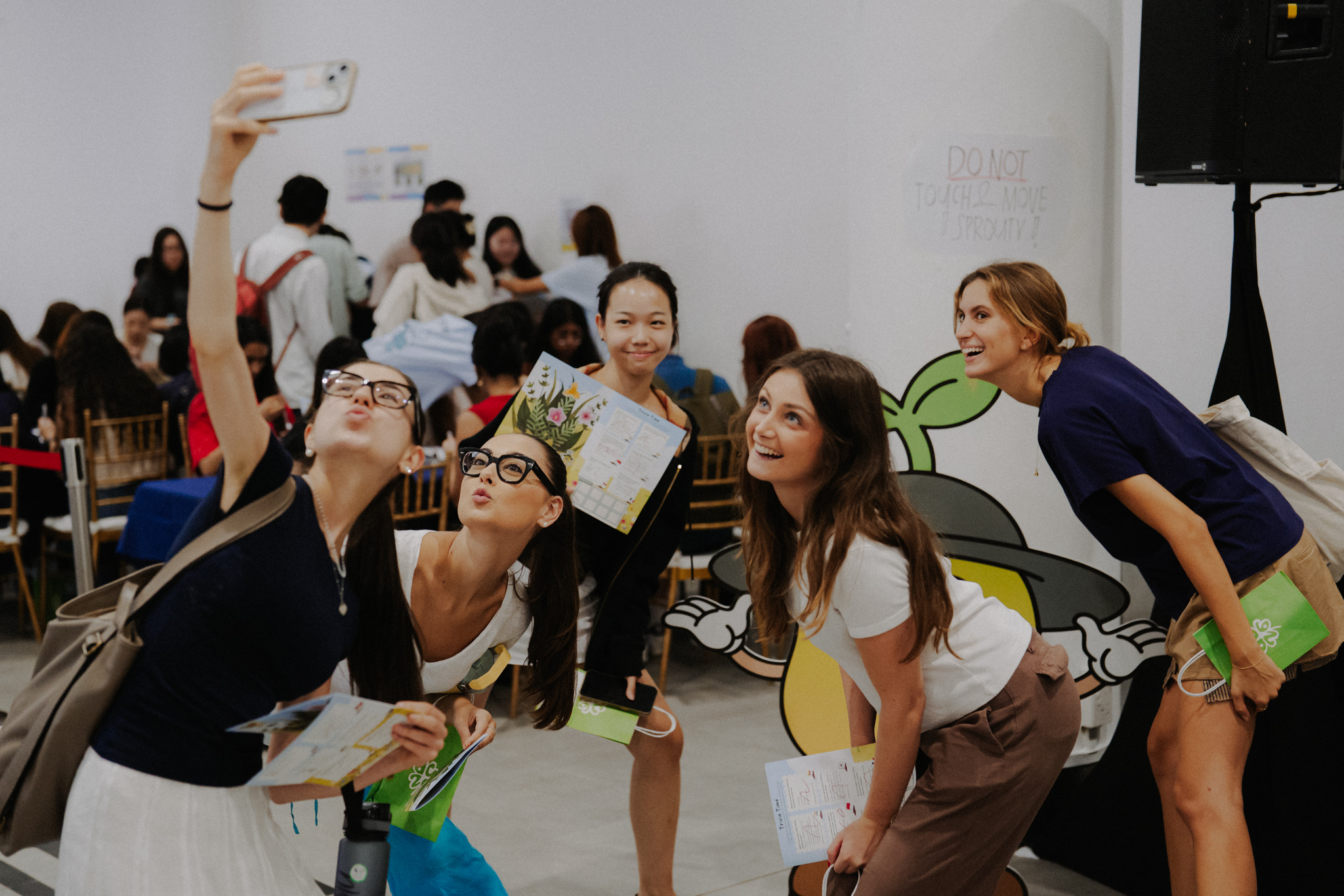Snapping smiles: capturing the energy and spirit of the festival.