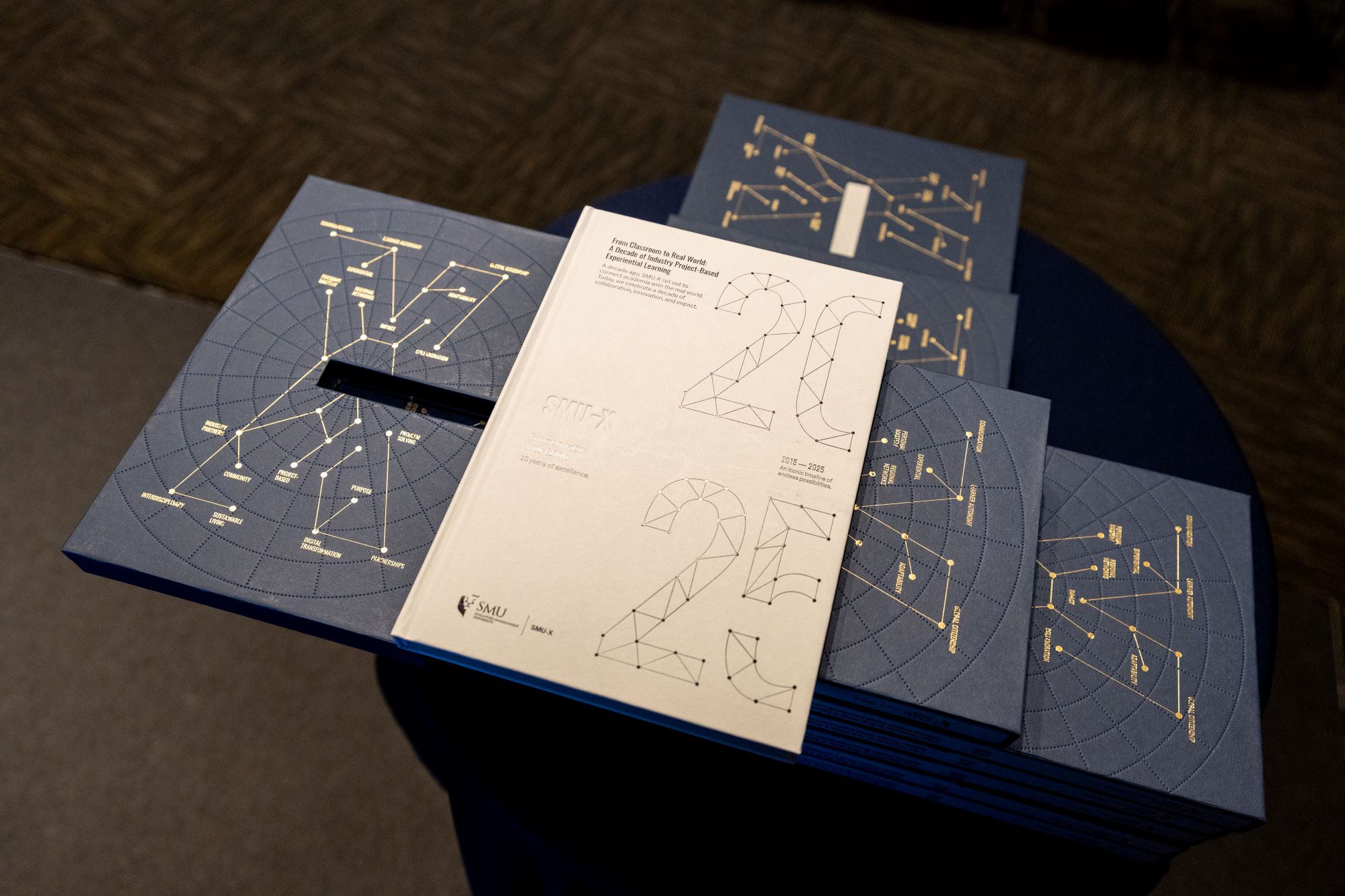 Marking 10 years of SMU-X with the book 'From classroom to real world: A decade of industry project-based experiential learning’.