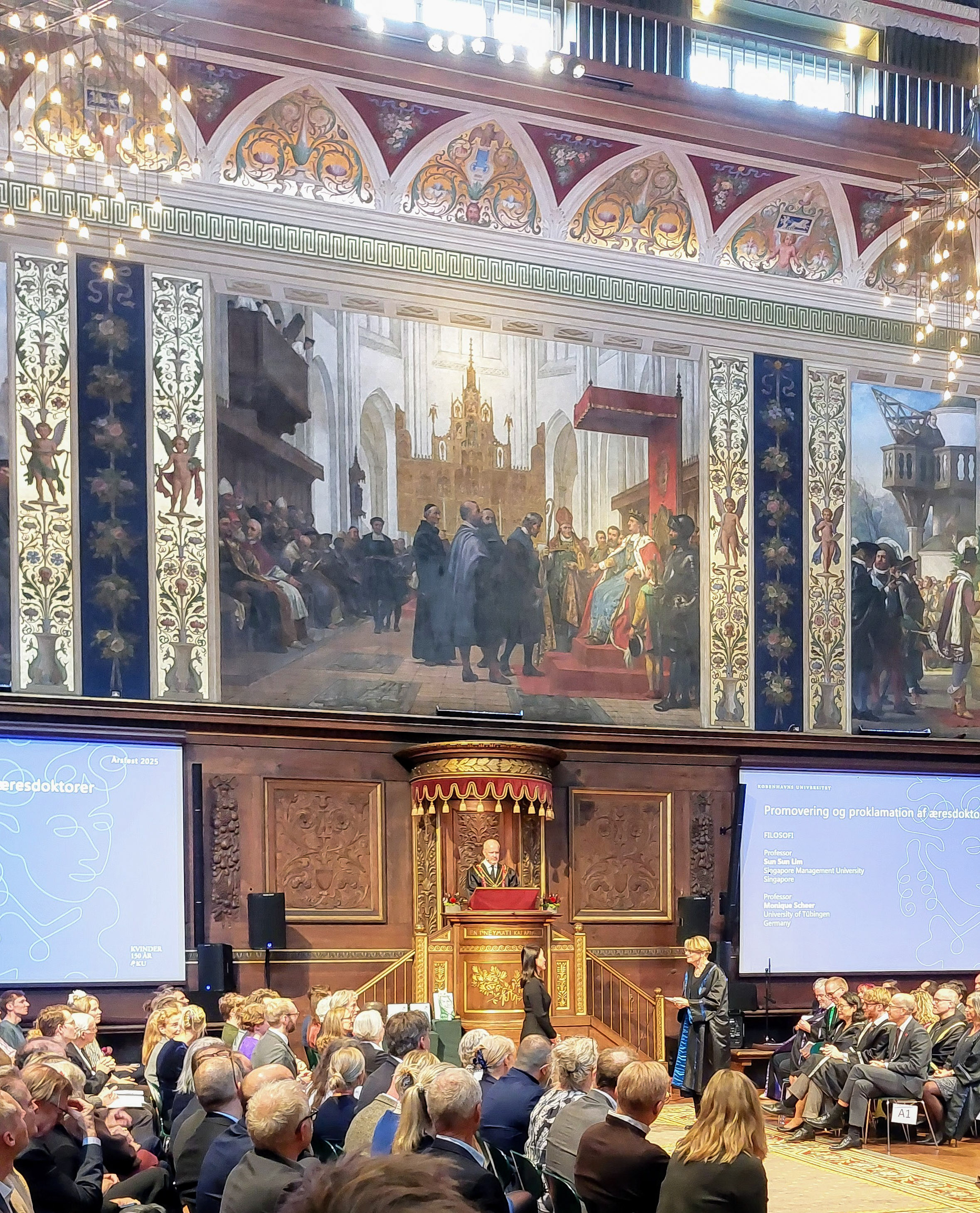 Prof Lim was conferred the Doctor Philosophiae Honoris Causa at the University’s stately Ceremonial Hall at Frue Plads, Københavns Universitet, on 14 November 2025. The University of Copenhagen is Denmark’s top university founded in 1479, and the second-oldest university in Scandinavia.