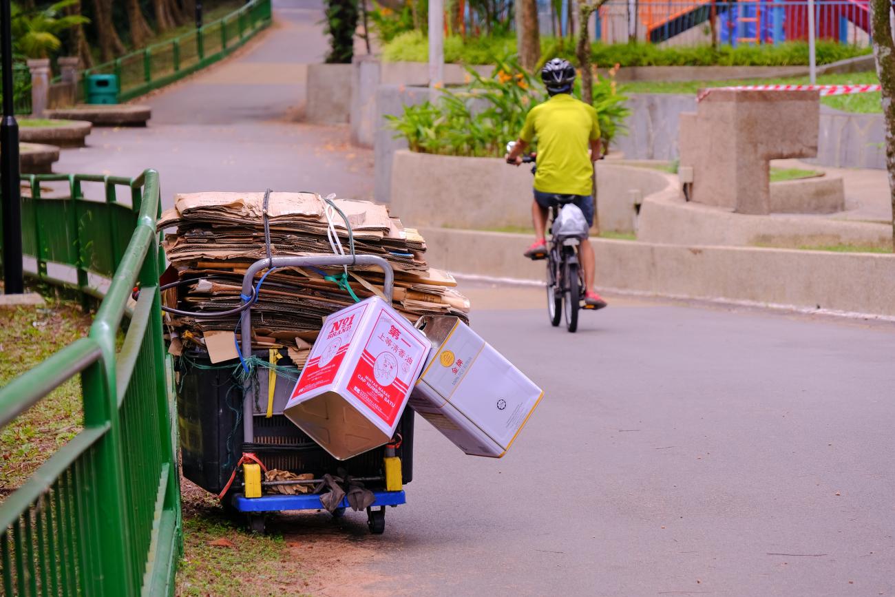 How informal urban labour creates value from waste