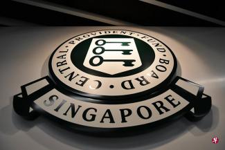 Provident Fund Board logo. PHOTO: Lianhe Zaobao