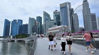 A view of the skyline in Singapore, Jan 27, 2023. (File photo: Reuters/Caroline Chia)