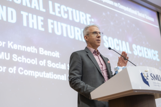 Professor Kenneth Benoit gives his Inaugural Lecture: AI and the Future of Social Science