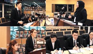 Mooters are trained rigorously before representing SMU in international competitions.