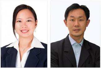 Ms Wong Su-Yen (left) will be taking over from Mr Kwan Chee Wei (right) as CEO of the Human Capital Leadership Institute officially on 1 July.
