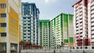 These iconic colourful blocks of flats in the Rochor area have been demolished to make way for Singapore’s first integrated transport (North-South) corridor – which will connect the island's north region to the city centre when completed in 2026 and feature dedicated bus lanes and cycling routes.