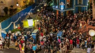 Centre 42's Late-Night Texting theatrical extravaganza showcasing emerging independent artists and groups and exciting new works in a bite-sized formats drew 5,800 audience to 25 performances in August 2019.