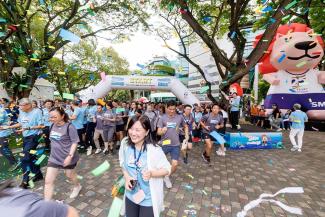 The kick-off event for the Smoo Challenge 2025, which took place on Sept 12.  PHOTO: SMU