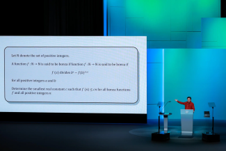 At the National Day Rally, PM Wong showed a complex maths question from the International Math Olympiad that was correctly solved by AI. PHOTO: BT FILE At the National Day Rally, PM Wong showed a complex maths question from the International Math Olympiad that was correctly solved by AI. PHOTO: BT FILE At the National Day Rally, PM Wong showed a complex maths question from the International Math Olympiad that was correctly solved by AI. PHOTO: BT FILE