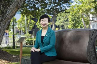 SMU President Professor Lily Kong believes the university can have a multiplier effect on sustainability through its students. PHOTO: SINGAPORE MANAGEMENT UNIVERSITY