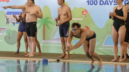 With support from SportSG’s spexEducation initiative, Teong Tzen Wei, withdrew from university to pursue his sporting ambitions, with plans to resume his studies later.  ST PHOTO: KEVIN LIM
